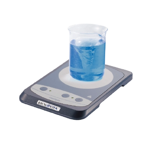 Flatspin Magnetic Stirrer Ultra-Flat, Space-Saving Design Has Automatic Rotation-Reversing Stirring