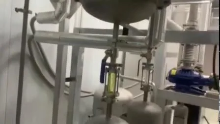 Distillateur à court trajet de film essuyé par extraction essentielle industrielle d'approvisionnement d'usine