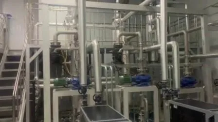 Machine de distillation moléculaire de film essuyé d'acier inoxydable revêtu d'huile essentielle